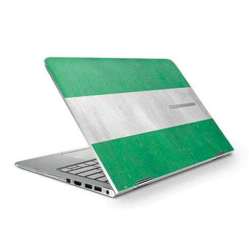 Nigeria Flag Distressed HP Spectre Skin